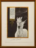 Study of a horse by Andrzej Strumiłło, print, sold May 2026