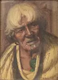 A portrait study of a Maori woman by Vera Cummings, Oil on canvas -, sold Apr 2026