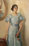 'Jean Duncan Gillies by Jehedu Epstein, 1936, Oil on canvas -148 x, sold Apr 2026