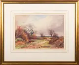 Driving sheep on a path by Henry Stannard, Watercolour on paper -, offered Apr 2026