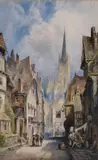 Ghent by Charles James Keats, Watercolour on paper -, offered Apr 2026