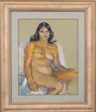 Nude Study by Dorothy King, Pastel on paper -, offered Apr 2026