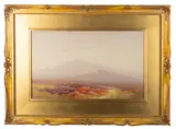 'Near Two Bridges by Charles Edward Brittan, watercolor, sold Apr 2026