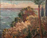 An expansive landscape - Oil by John Sharman, Oil on board -, sold Feb 2026