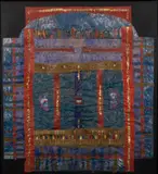 Java by Shirley Brinsley, Mixed media collage -, sold Feb 2026