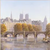 Notre Dame - Oil by Robert Crisp, Oil on canvas -, sold Feb 2026