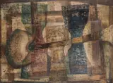 Abstract still life study - Oil by Sylvia Forster, Oil on board -, sold Feb 2026