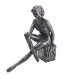 Kathleen by John Letts, bronze, offered Feb 2026