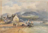 Fishermans Cottage by William Ellis, Watercolour on paper -, offered Jan 2026