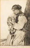 Untitled by William Lee Hankey, Etching -, sold Jan 2026