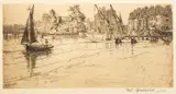 Untitled by Walter Greaves, Etching -, sold Jan 2026