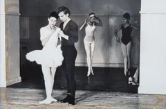 Margot Fonteyn and Rudolf Nureyev 1969 by Jane Bown, drawing, sold Dec 2025