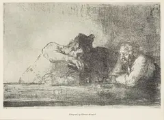 The by Jozef Israëls, Etching on Vellum -, sold Nov 2025