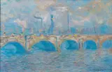 After Claude Monet - Waterloo Bridge by Susie Ray, 1992, Oil on canvas -64 x, offered Nov 2025