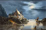 Untitled by David James, Oil on canvas -, sold Nov 2025