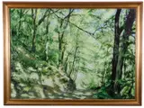 Untitled by C..G. Spicer, Oil on board, sold Nov 2025