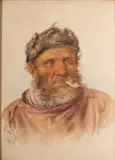 Untitled by James Drummond, watercolor, sold Nov 2025