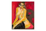 Untitled by Gernot Kissel, oil on canvas, offered Nov 2024