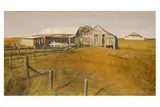 Untitled by Brian Dunlop, oil on board, offered Nov 2024