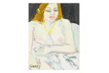 Untitled by Gernot Kissel, pastel, offered Nov 2024