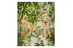 Untitled by Mia Chaplin, oil, offered Nov 2024