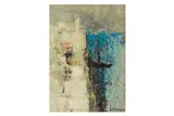 Untitled by Claude Garanjoud, oil on canvas, offered Nov 2024