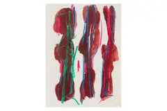 Untitled by William Gear, acrylic on paper, offered Nov 2024