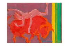 Untitled by James Spence, oil on canvas, offered Nov 2024