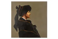 Untitled by Ray Donley, oil on canvas, offered Nov 2024