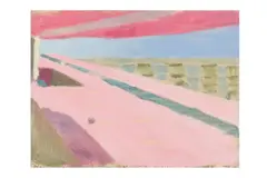 Untitled by Dan Markey, oil on board, offered Nov 2024