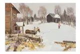 Untitled by Alexandre Kremer, oil on canvas, offered Nov 2024