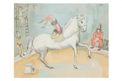 Untitled by Celso Lagar Arroyo, watercolour and gouache on paper, offered Nov 2024