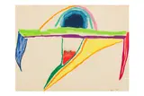 Untitled by Trevor Bell, gouache on paper, offered Nov 2024
