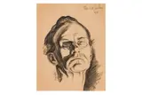 Untitled by Theo van Doesburg, charcoal and wash, offered Nov 2024