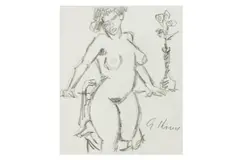 Untitled by Gernot Kissel, pencil, offered Nov 2024