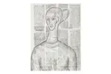 Untitled by F. N. Souza, Pen and ink wash on paper, offered Oct 2024