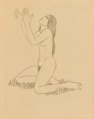 Untitled by Eric Gill, engraving, offered Oct 2024