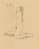 Untitled by Eric Gill, engraving, offered Oct 2024