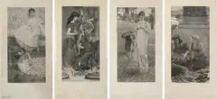 Untitled by Lawrence Alma-Tadema Om, pencil, offered Oct 2024