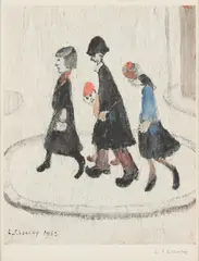 Untitled by L. S. Lowry, lithograph, offered Oct 2024