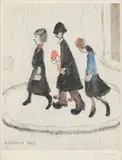 Untitled by L. S. Lowry, lithograph, offered Oct 2024
