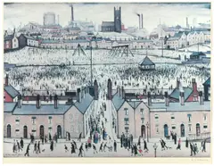 Untitled by L. S. Lowry, pencil, offered Oct 2024