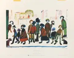 Untitled by L. S. Lowry, pencil, offered Oct 2024