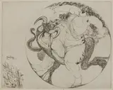 Untitled by Dudley Holland, etching, offered Oct 2024