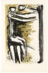 Untitled by Kenneth Armitage, pencil, offered Oct 2024