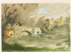 Untitled by John Piper, pencil, offered Oct 2024