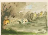 Untitled by John Piper, pencil, offered Oct 2024