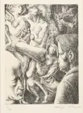Untitled by Michael Ayrton, pencil, offered Oct 2024