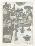 Untitled by Julian Trevelyan, pencil, offered Oct 2024