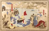 Untitled by Julian Trevelyan, lithograph, offered Oct 2024